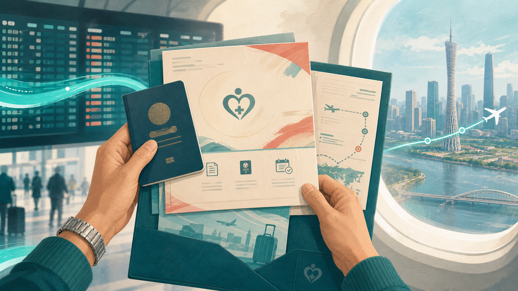 Visa and travel support